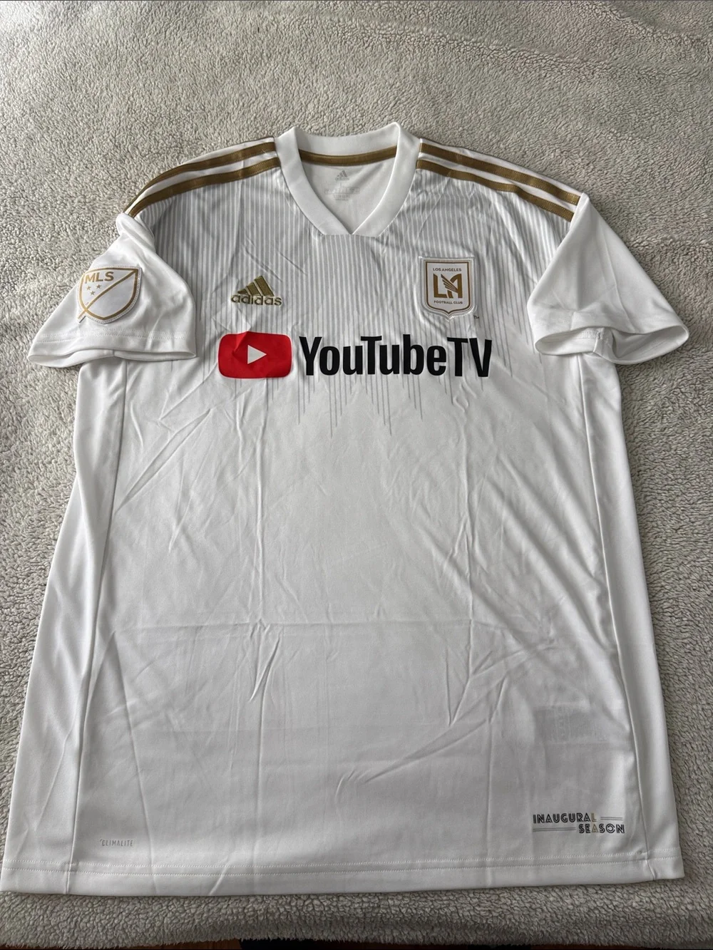 Los Angeles FC (LAFC) 🇺🇸 2018-19 MLS Adidas Away Jersey